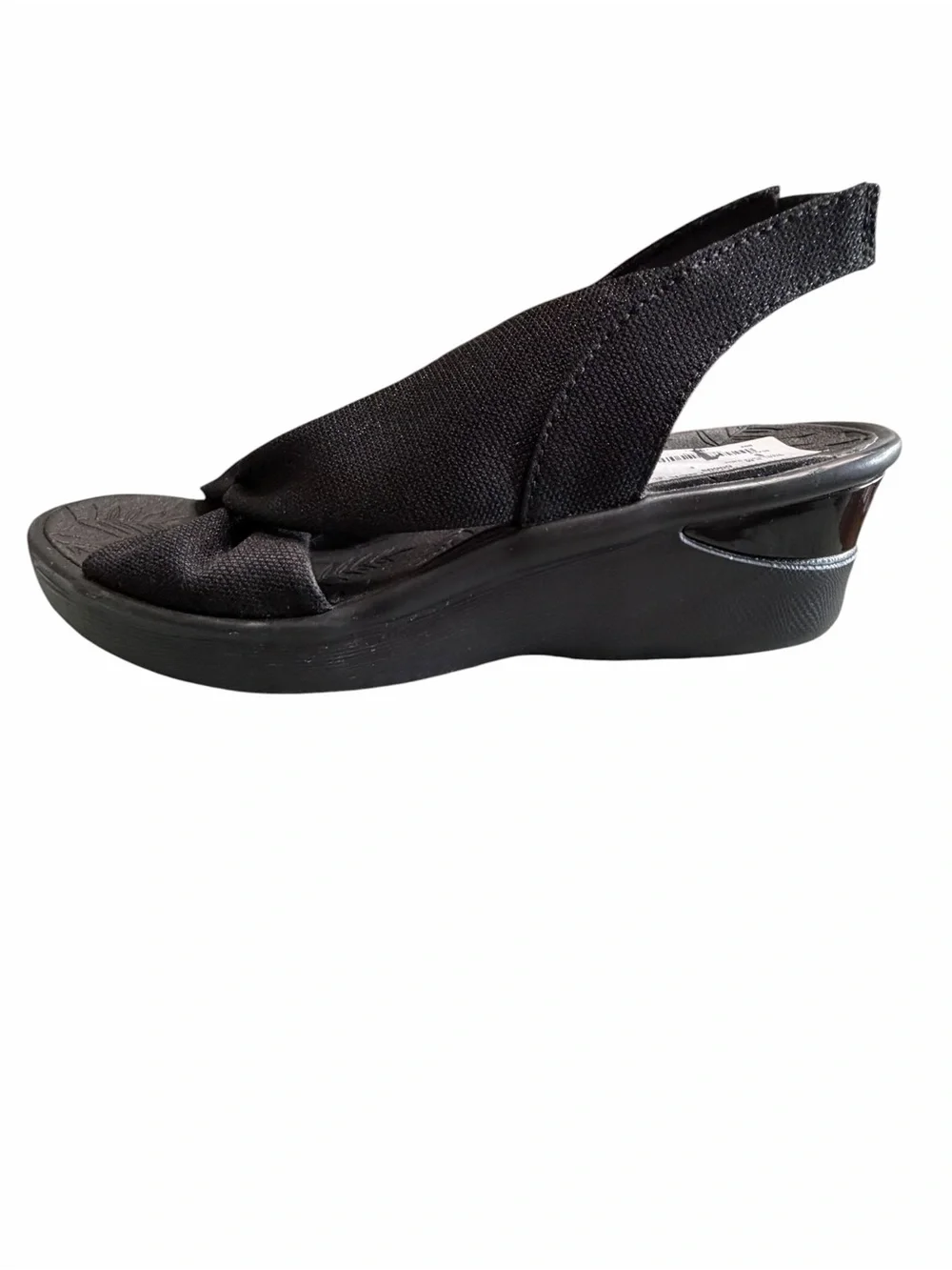 Life Stride Black Knot-Front Slingback Sandals - Women